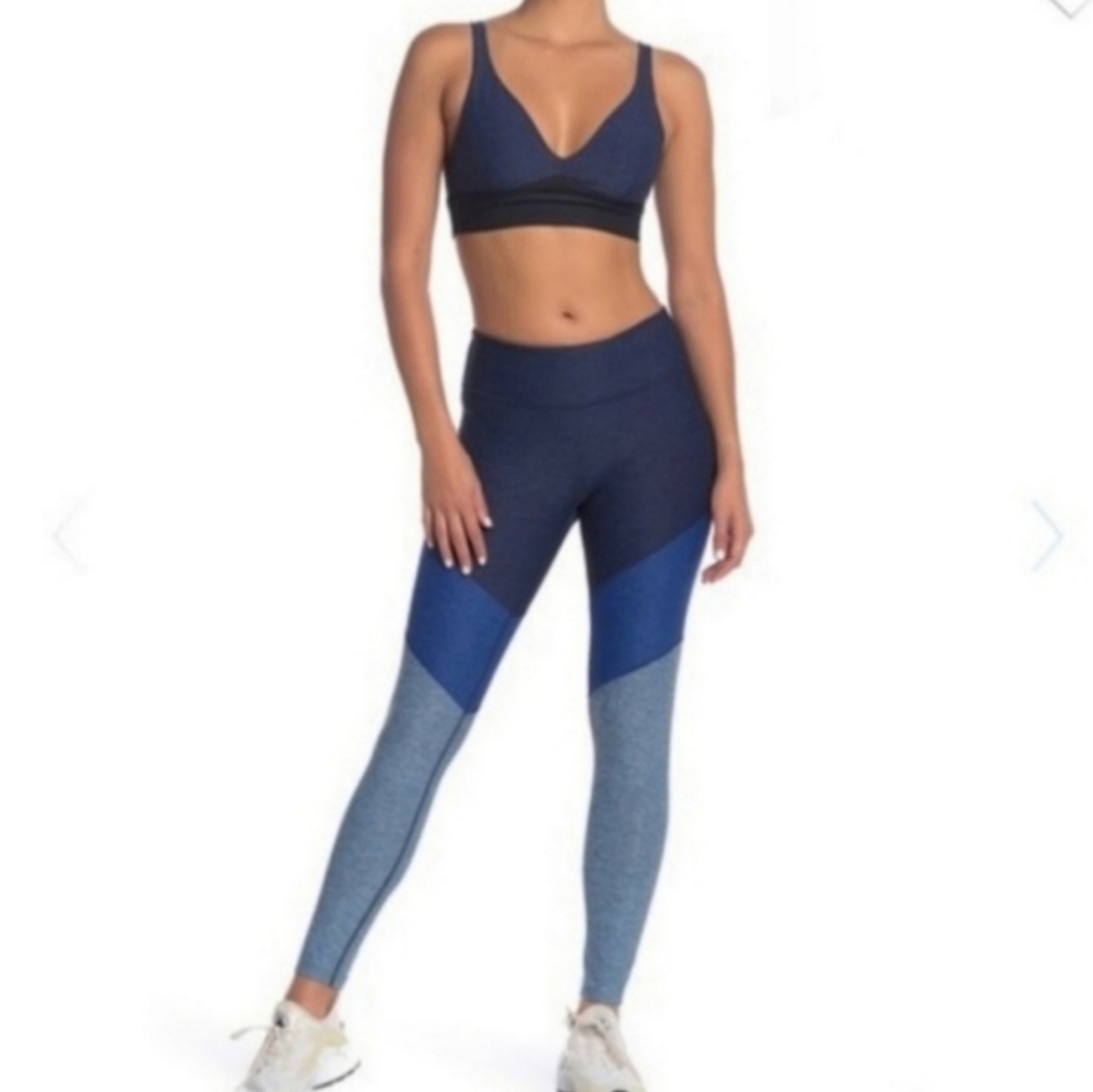 Outdoor Voices OV Colorblock Ombre Athletic Leggings Size Medium
